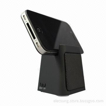 Bluetooth Speaker for Smartphones, iPhone, MP3/MP4 Players with 5V DC Input Voltage